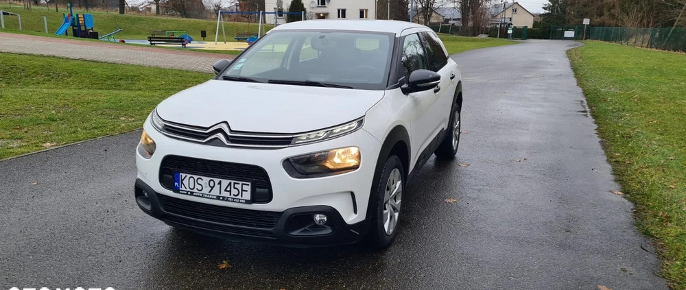 Citroen C4 Cactus cena 54900 przebieg: 39200, rok produkcji 2019 z Kęty małe 56